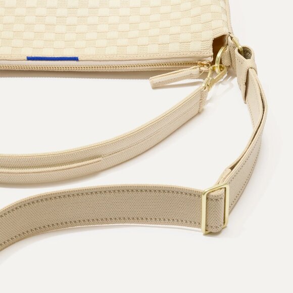 Rothy's The Mini Zip Bucket in White Sand - Picture 3 of 6